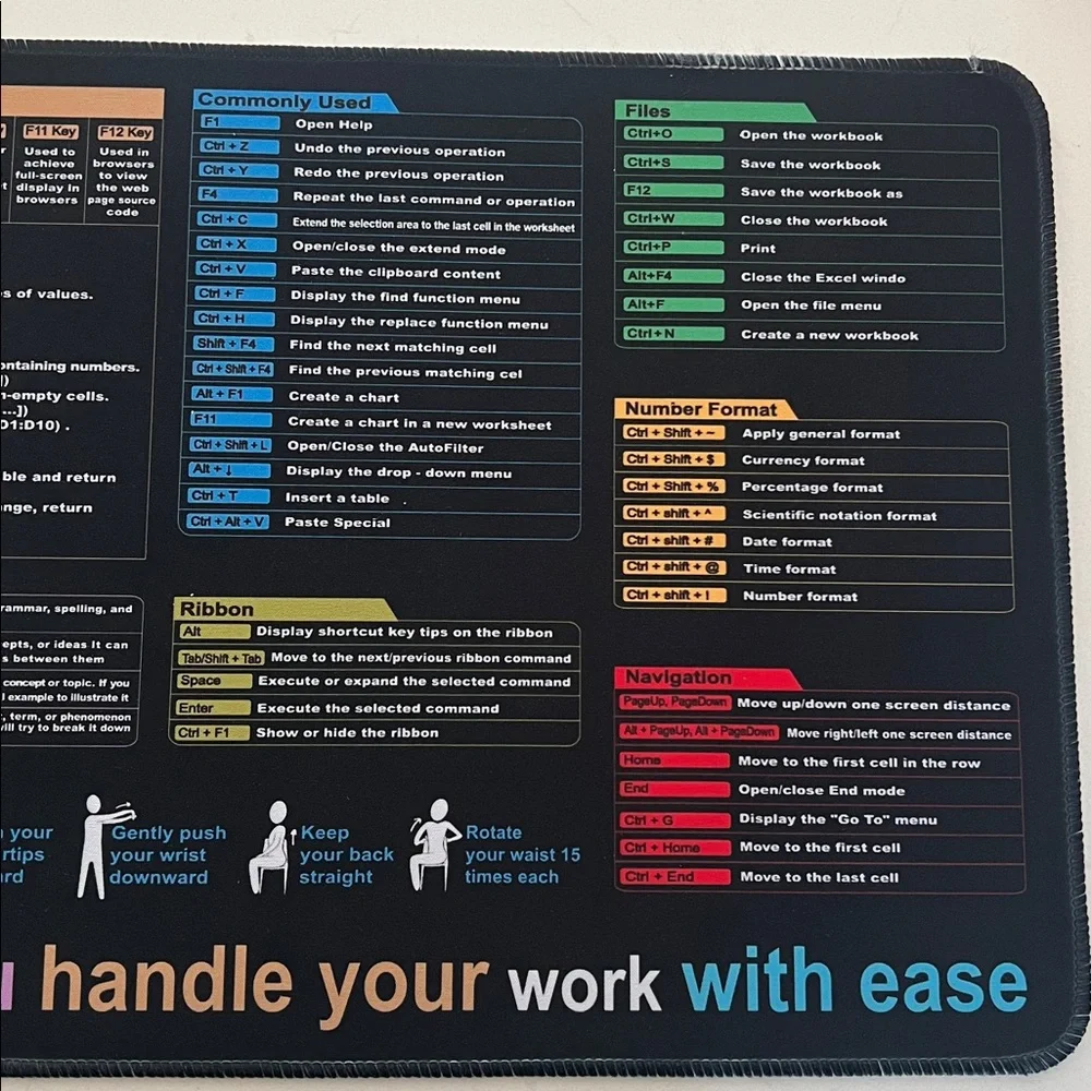 Excel Computer Guide XL Mousepad - Picture 4 of 4